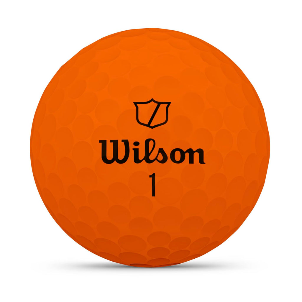Wilson 2025 Duo Soft Golf Balls - Orange, 12 Balls