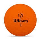 Wilson 2025 Duo Soft Golf Balls - Orange, 12 Balls