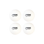 Stiga 4 Pack Outdoor Ping Pong Balls - Minimizes Wind Resistance