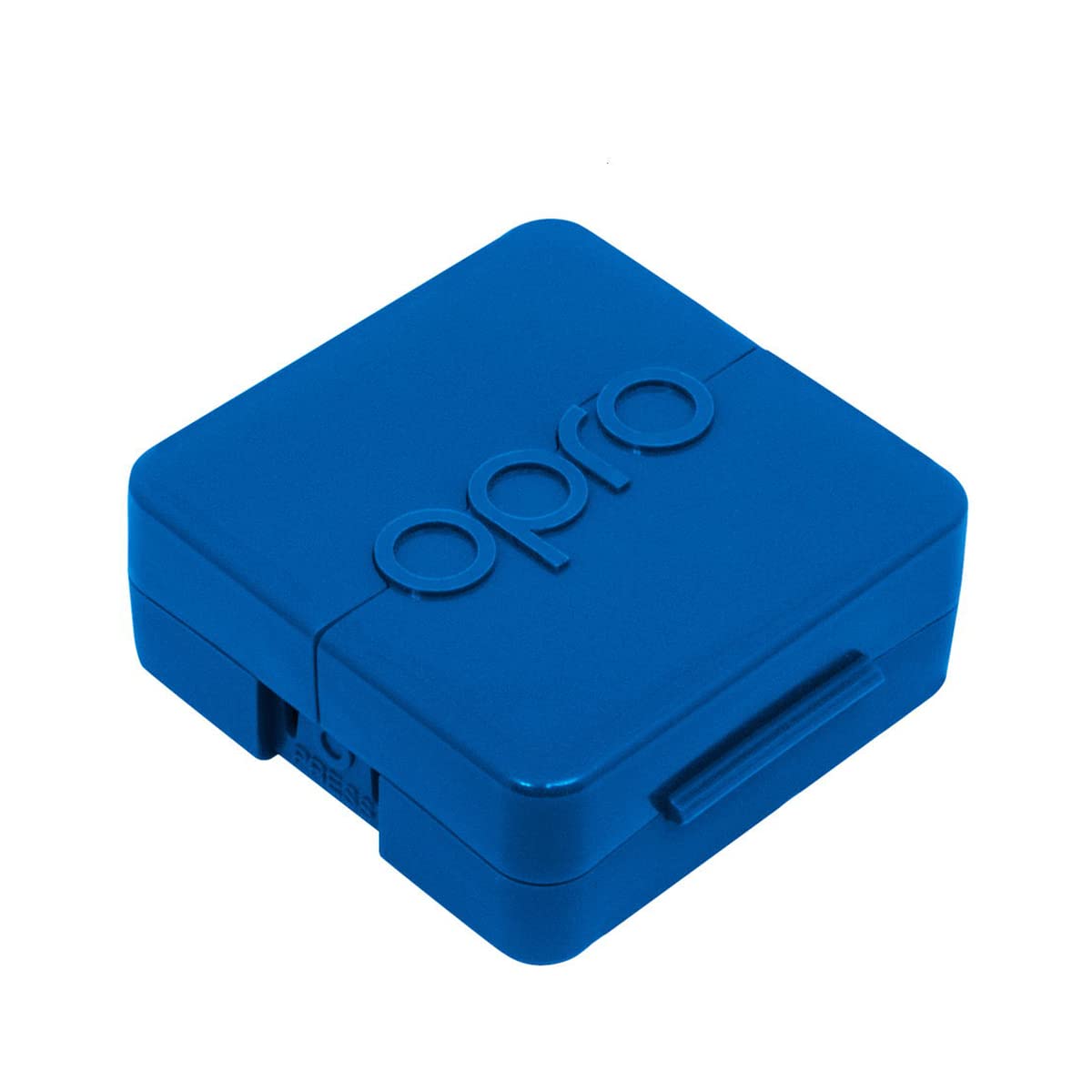 Opro Mouthguard Case, For Football, Hockey, Lacrosse, Mma, Combat And Contact Sports Mouth Guard Case (Blue)