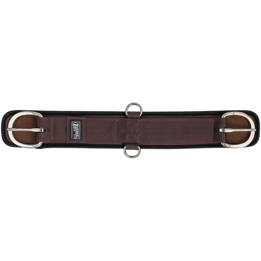 Tough 1 Performers 1St Choice Miniature Neoprene Girth, Brown, 22-Inch
