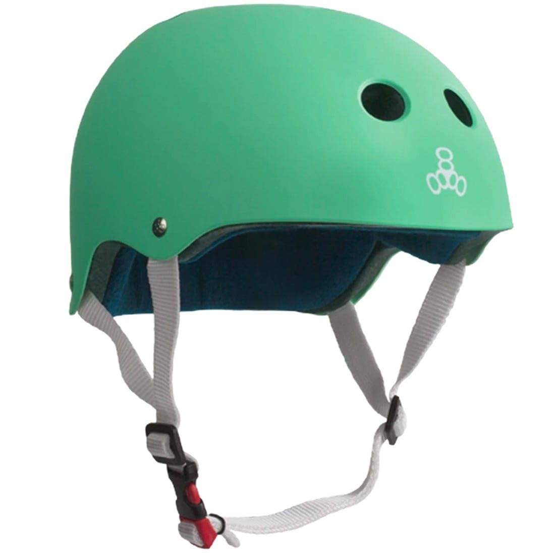 Triple Eight The Certified Sweatsaver Helmet For Skateboarding, Bmx, And Roller Skating, Navy Rubber, X-Small / Small