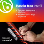 Brightz Gobrightz Led Bicycle Frame Accessory Light, Color Morphing