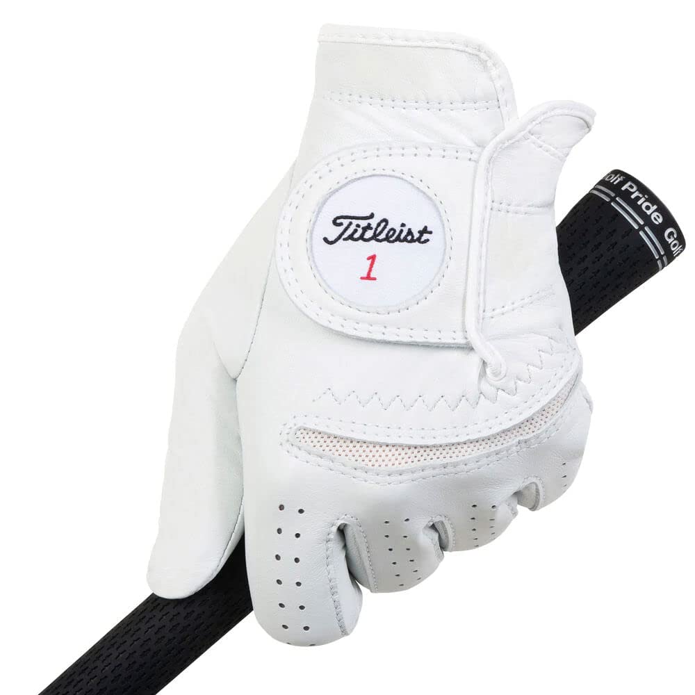 Titleist Perma-Soft Mens Cadet Left Pearl, Cadet Large