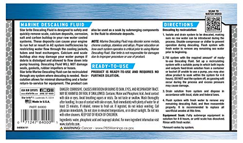 Star Brite Marine Descaling Fluid - Ready To Use - 1 Gal (084000)
