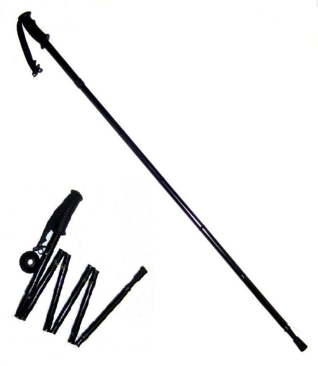 Earthtrekgear Folding Collapsible Travel Hiking Walking Trekking Pole/Shorter Womens Pole