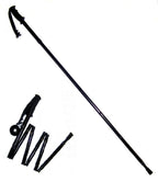 Earthtrekgear Folding Collapsible Travel Hiking Walking Trekking Pole/Shorter Womens Pole
