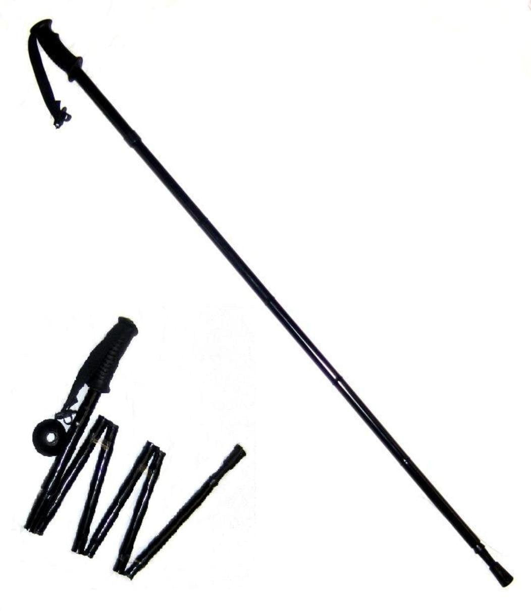 Earthtrekgear Folding Collapsible Travel Hiking Walking Trekking Pole/Shorter Womens Pole