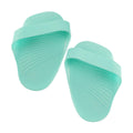 MERISHOPP 2X Dumbbell Rubber Gloves Cover Palm Protector for Fitness Exercise Home Gym Light Blue| Sports Equipment | Outdoor Sp