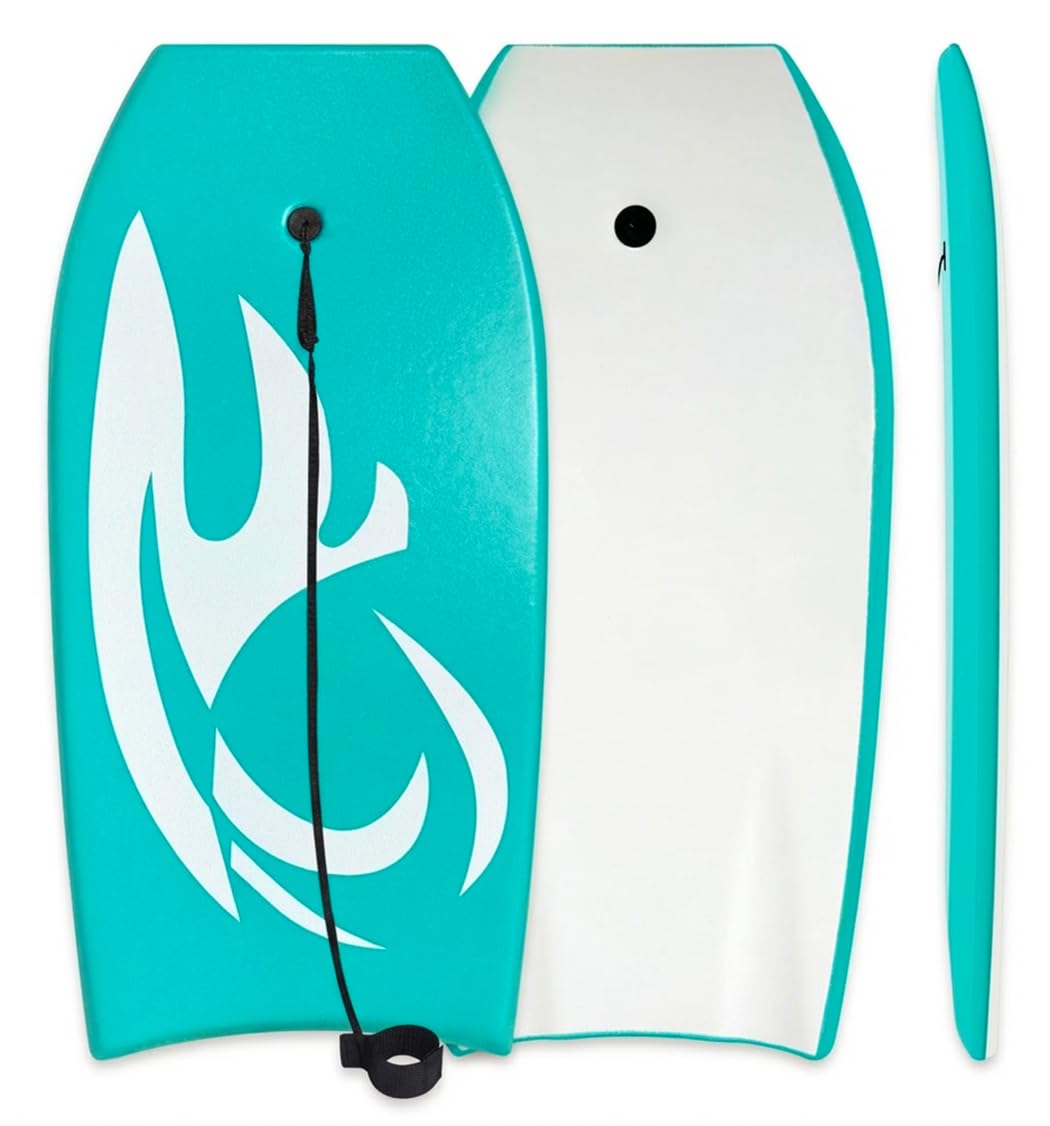 Bo-Toys Body Board Lightweight with EPS Core (Turquoise, 41-INCH)
