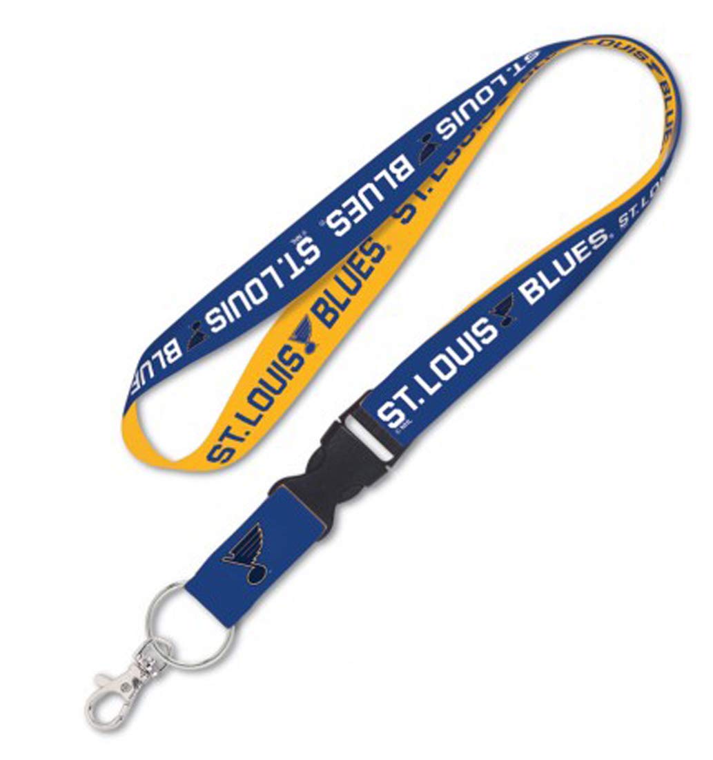 WinCraft St. Louis Blues NHL 1 inch Wide Detachable Lanyard Keychain