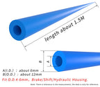 Cycearth 1.5M/Lot Bike Frame Internal Housing Damper 6Mm Foam Sleeve Hose Bicycle Cable Bike Shift/Brake/Hydraulic Tube