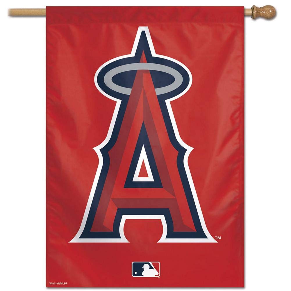 Wincraft MLB Los Angeles Angels 28x40 Vertical Banner, Team Colors, One Size
