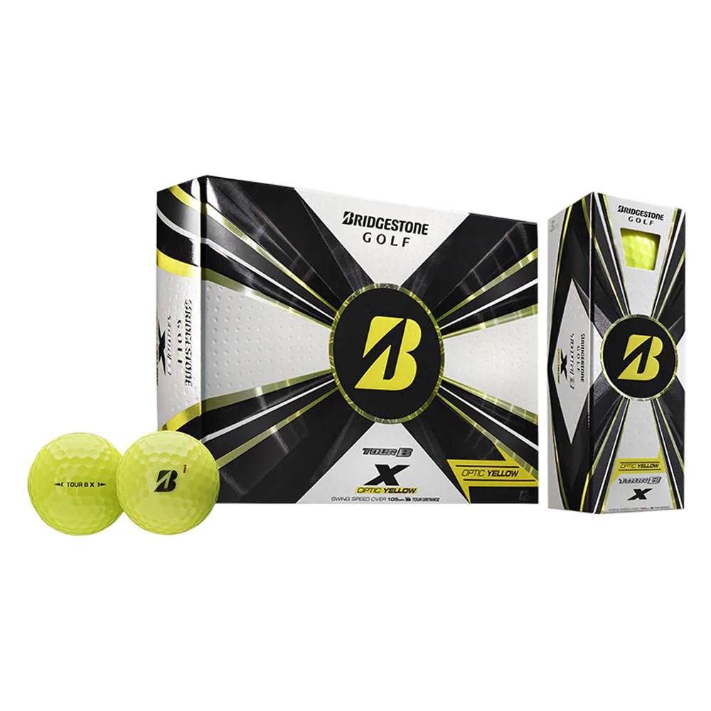 Bridgestone Golf 2022 Tour B X Yellow Golf Balls