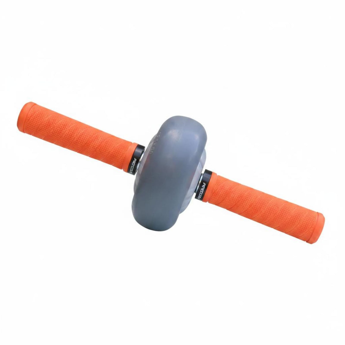 Club BollywoodCompact Ab Wheel Textured Grip Ab Roller Wheel Indoor Fitness Equipment Gray, Orange Ext Handle|Sporting Goods | F
