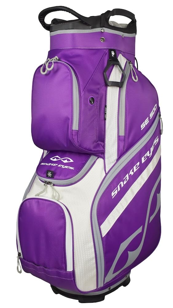 Snake Eyes Ladies SE500 14 Way Divider Golf Cart Bag Lilac
