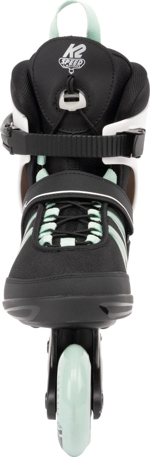 K2 Kinetic 80 Pro Sage Womens Inline Skates - Black/Sage / 10.0