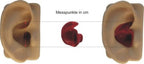 Doc'S Proplugs (Pair) Clear, Vented - X-Small