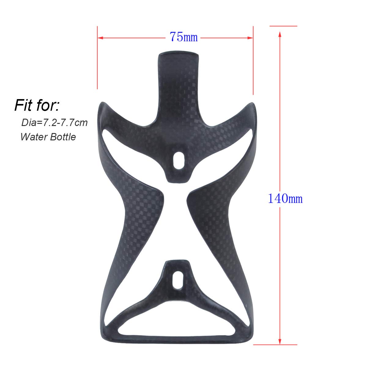 Thinktop Ultra-Light Full Carbon Fiber Bicycle Bike Drink Water Bottle Cage Holder Brackets For Road Bike Mtb Cycling (2 Pieces