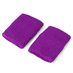 Stoncel 12 Pairs Colorful Sports Wristbands Cotton Sweatband Wristbands Wrist Sweatbands Wrist Sweat Bands For Tennis,Sport, Bas