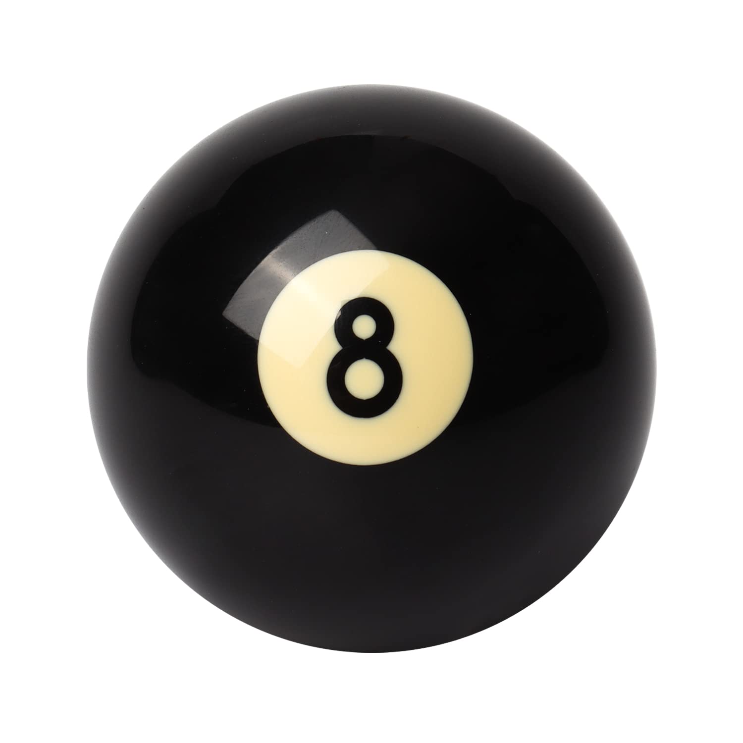 Gse 2-1/4'' Regulation Size Billiard #8 Pool Ball Replacement Eight Ball For Billiard Pool Table, Billiards Accessories