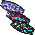 Skylety 3 Pcs Neoprene Dive Mask Strap Covers Non Slip Scuba Mask Strap Wraps Comfortable Padding Hair Protector for Snorkeling 
