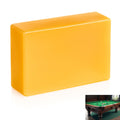 Conelist 1 Pcs Billiard Pool Table Beeswax Bar, 3oz Each Beeswax for Pool Table Slate Seams Game Room and Screw Holes (Yellow)