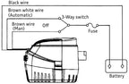 Dontmiss Automatic Submersible Small Boat Bilge Pump 12V 1100Gph Auto With Float Switch Bilge Pump For Boat(Outlet Diameter:1 1/