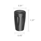 Bornfeel Trekking Pole Replacement Tips 16 Pack Hiking Pole Rubber Tips Walking Stick Tips End Caps Protectors