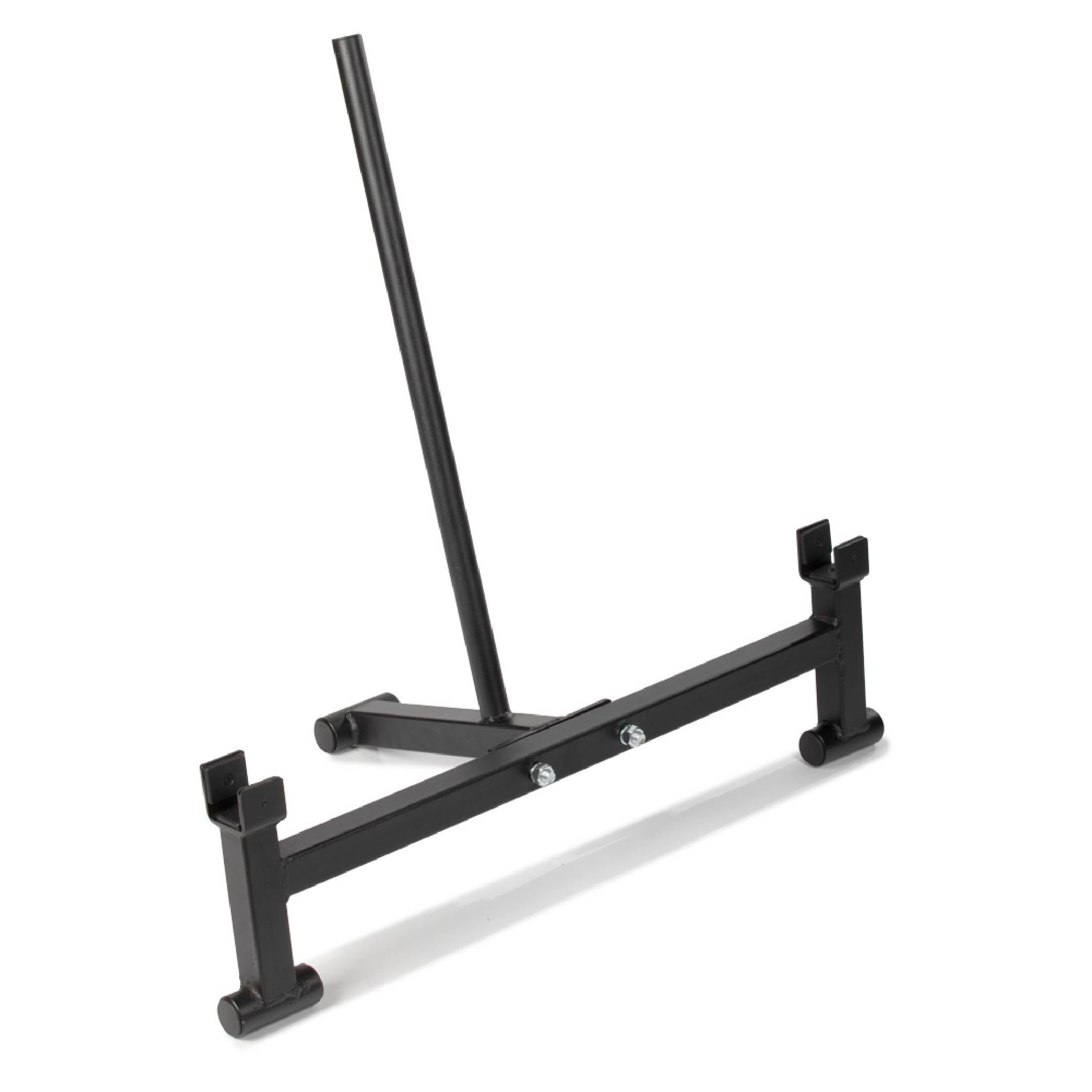 Titan Fitness Full Deadlift Barbell Jack Stand, 2000 Lb Capacity, Elevated Lift For Easy Loading And Unloading Barbell Weight Pl