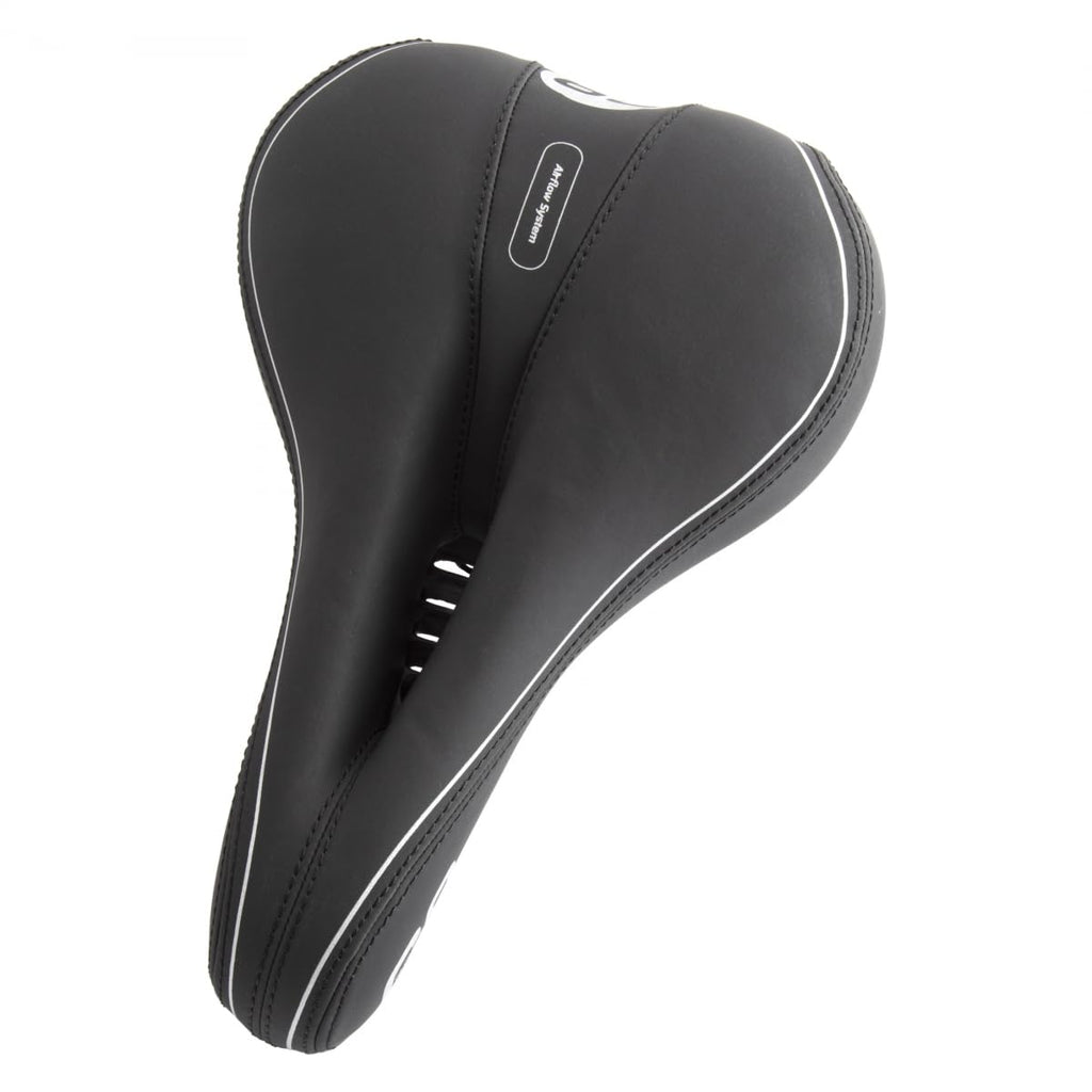 Sunlite Cloud-9 Bicycle Non-Suspension Comfort Saddle, Comfort Select, Tri-Color