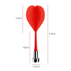 Accmor 36 Pcs Magnetic Darts, Plastic Darts Replacement Dart For Magnet Dartboard, Magnetic Darts For Kids Adults Target Game To