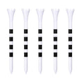 Zivisk Wooden Golf Tees 2-3/4 Inch 100 Count, 2.75'' Long Golf Wood Bamboo Tees(White,70Mm)