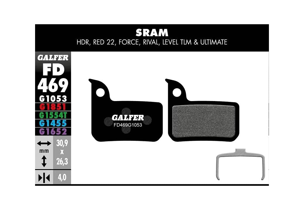 Galfer Force/HRD/Level TLM (-2018)/Ultimate (-2018)/Red 22 Rival Disc Brake