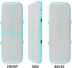 Fbsport Inflatable Air Gymnastics Mat Training Mats 4/8 Inches Thickness Gymnastics Tracks For Home Use/Training/Cheerleading/Yo
