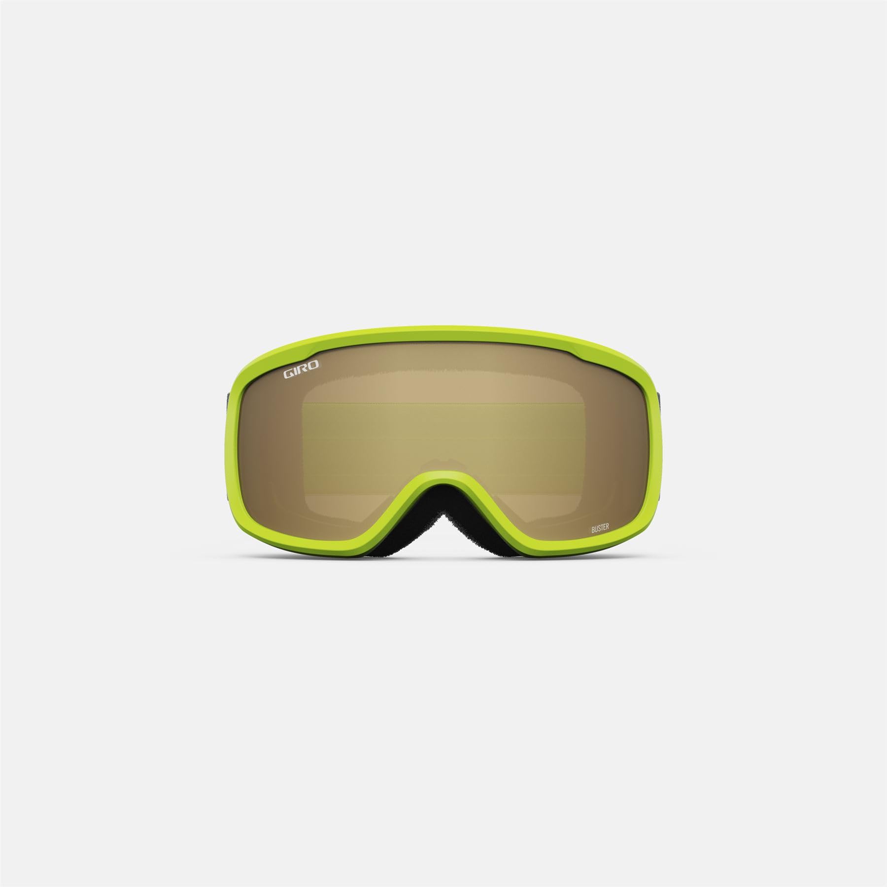Giro Buster Kids Ski Goggles - Snowboard Goggles For Youth, Boys & Girls - Ano Lime Linticular Strap With Amber Rose Lens