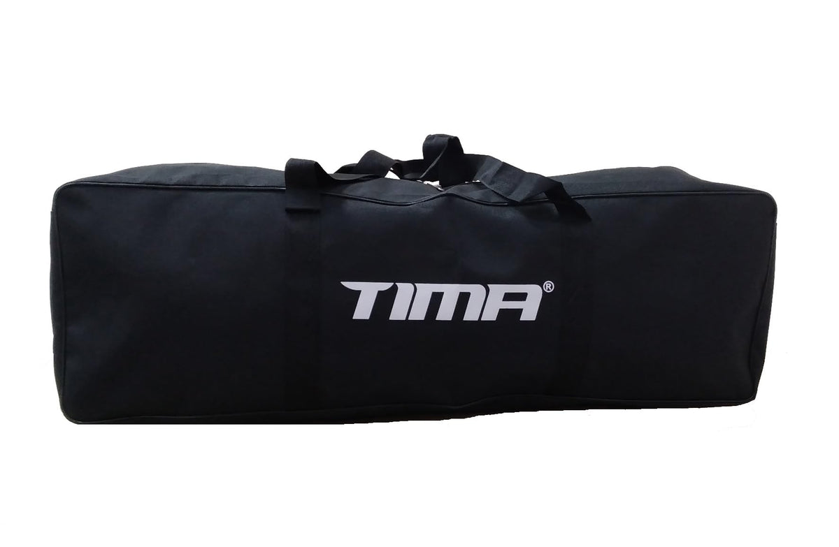 TIMA Polyester, Rayon Team and Individual Cricket Kit Bag (Black)