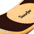 Swurfer SwurfGrip Traction Pads for Wooden Surf Swing - Comfortable Foam Grip Board Accessories, Heavy Duty Material, Brown