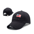 Reffer MenS Cotton Baseball Cap (Pack Of 1) (Cotton Us Army_Black_Free Size)