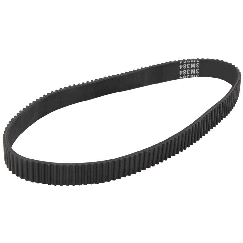 384-3M-12 Driving Belt, with Rubber Transmission Belt Scooter Driving Belt Band for Small E-Bike Electric Scooter Motor