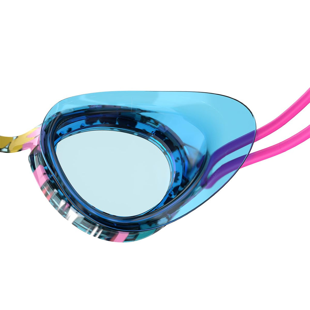 Speedo Unisex-Child Swim Goggles Sunny G Ages 3-8, Bachelor Button Multi Ditsy/Celeste