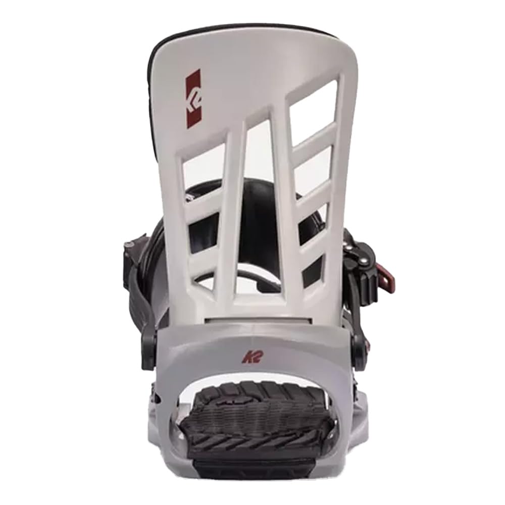 K2 Indy Mens Snowboard Bindings, Grey, L