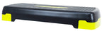 Fitvids Adjustable Workout Aerobic Stepper Step Platform Trainer, 27-Inch, Black/Lemon