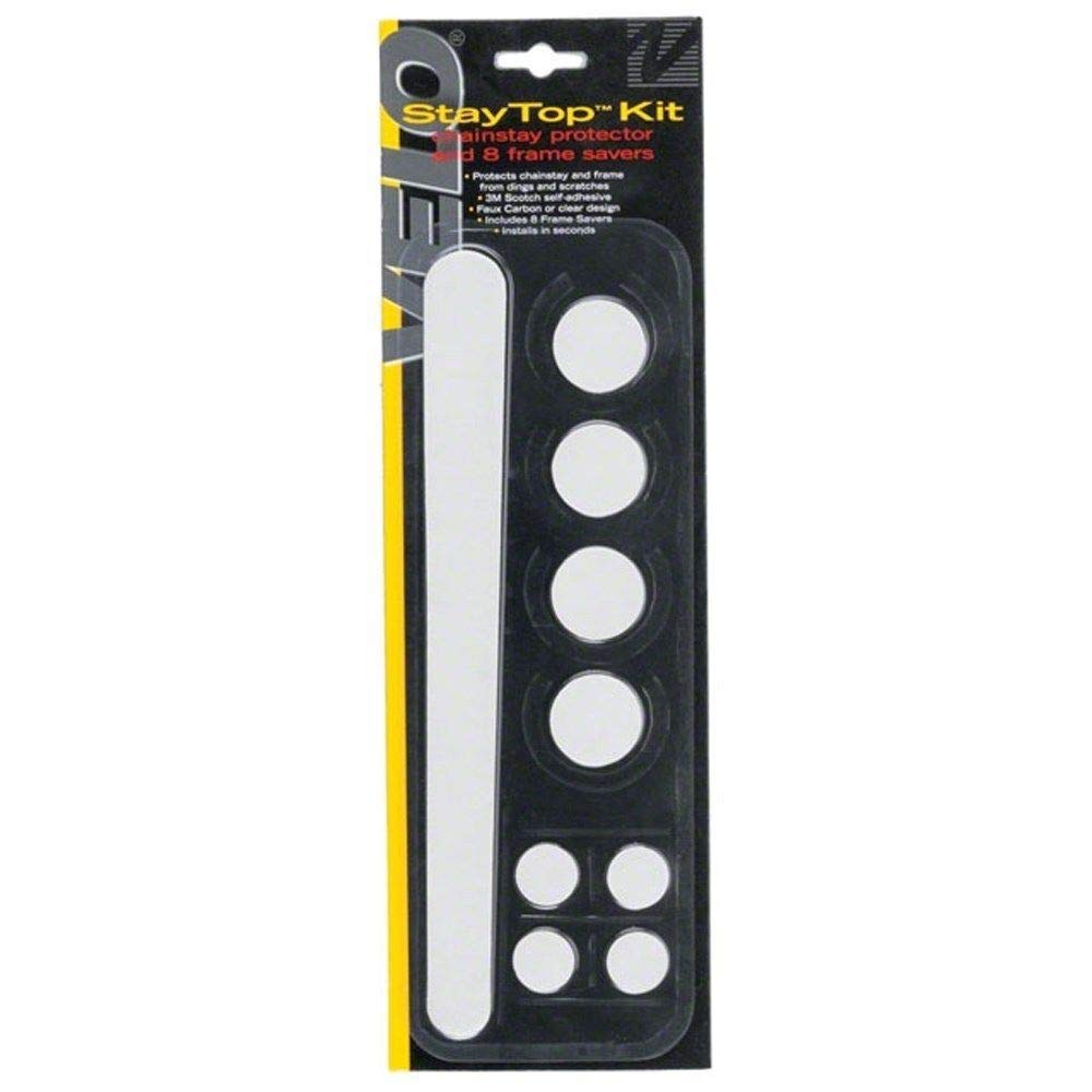 Velo Staytop Kit Chainstay & 8 Frame Savers Clear Chainstay Protectors