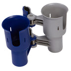 Robocup, Navy&Gray, Updated Version, Best Cup Holder For Drinks, Fishing Rod/Pole, Boat, Beach Chair, Golf Cart, Wheelchair, Wal