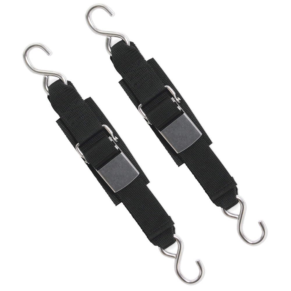 Boatbuckle Indiana Marine Kwik-Lok S.S. Transom Tie Down 2''X4'