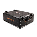 YakAttack ShortStak SOLO Storage Box 13 x 16 - Black | Standalone Low-Profile Crate with Lid, Hinges & Latches | GridLoc Mountin