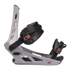 K2 Indy Mens Snowboard Bindings, Grey, M
