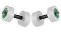 Theraband Water Weights, Aquatic Dumbbells For Pool Fitness, 2 Foam Weights With Padded Grip For Water Aerobics, Therapy, Workou