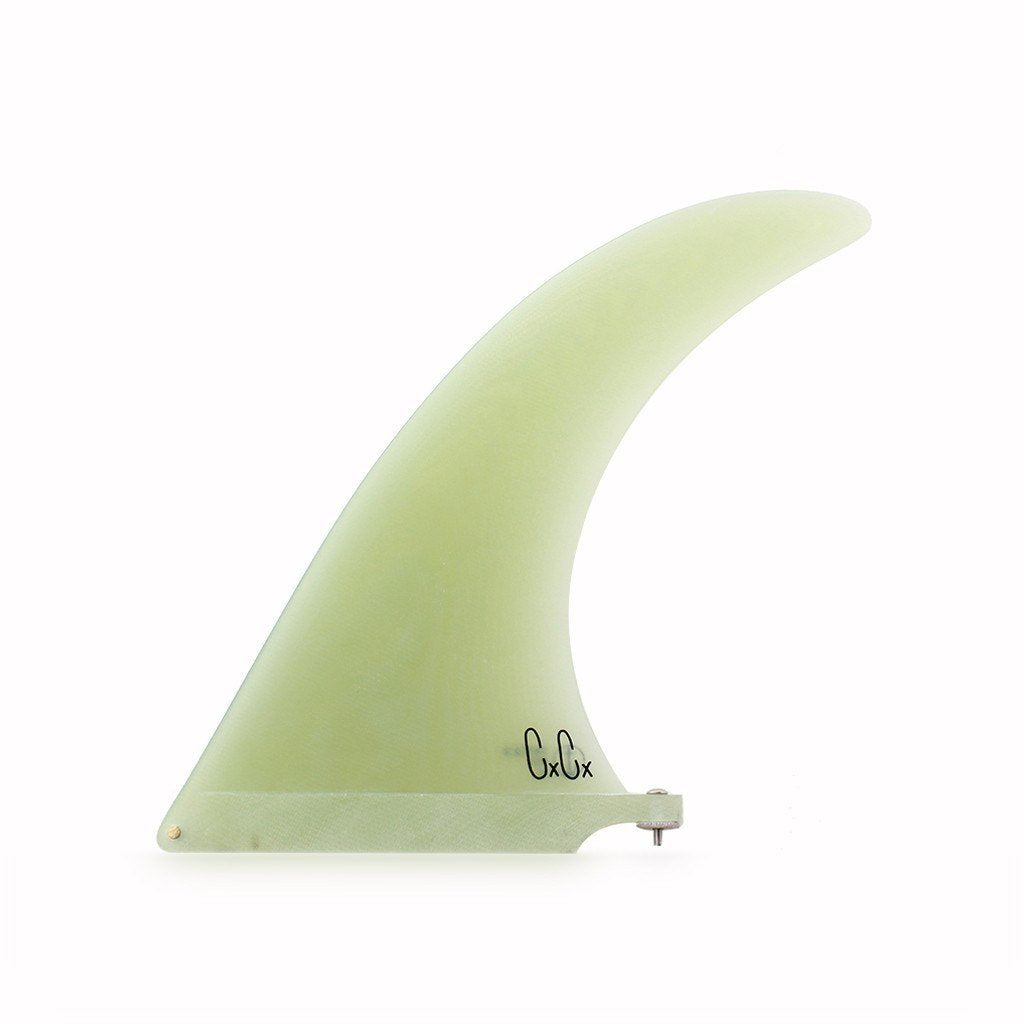 Captain Fin Co CC Tracker 10 Longboard Fin Clear